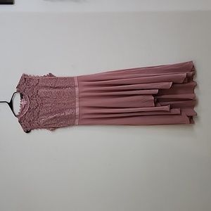 Dusty Peach formal dress